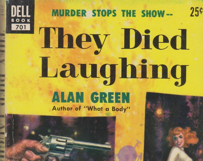 They Died Laughing by Alan Green (Vintage Paperback: Mystery) 1952