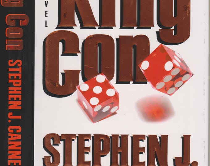 King Con by Stephen J. Cannell (Hardcover: Fiction, Mystery) 1997 FE