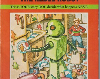 Rim The Rebel Robot by Nora Logan (Paperback: Juvenile Fiction, Pick A Path series) 1984