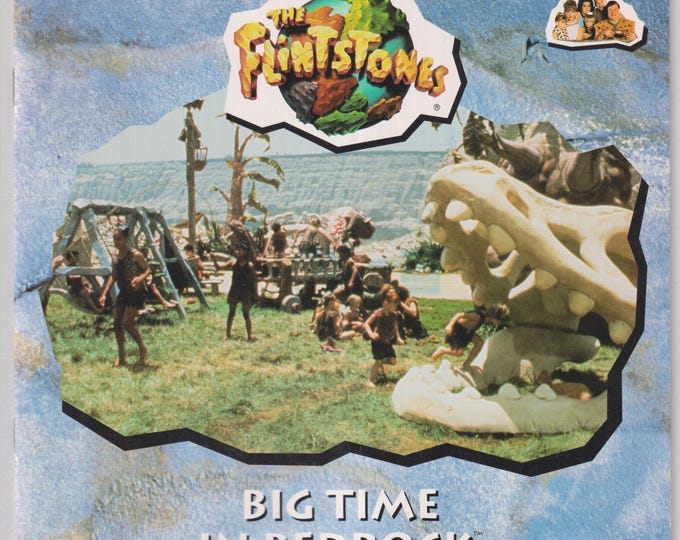 The Flintstones Big Time in Bedrock  (Paperback: Children's Picture Book, Ages  4-8, Movie Tie-in) 1993