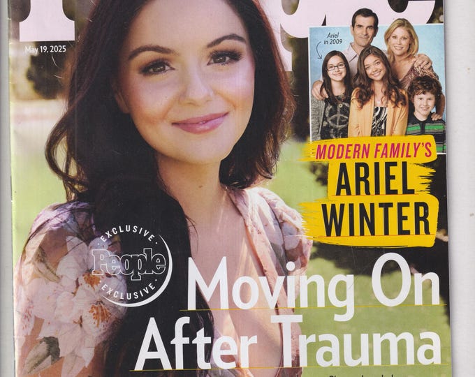 People May 19, 2025 Ariel Winter, Bill Belichick, Jordon Hudson, Princess Charlotte (Magazine: Celebrity)