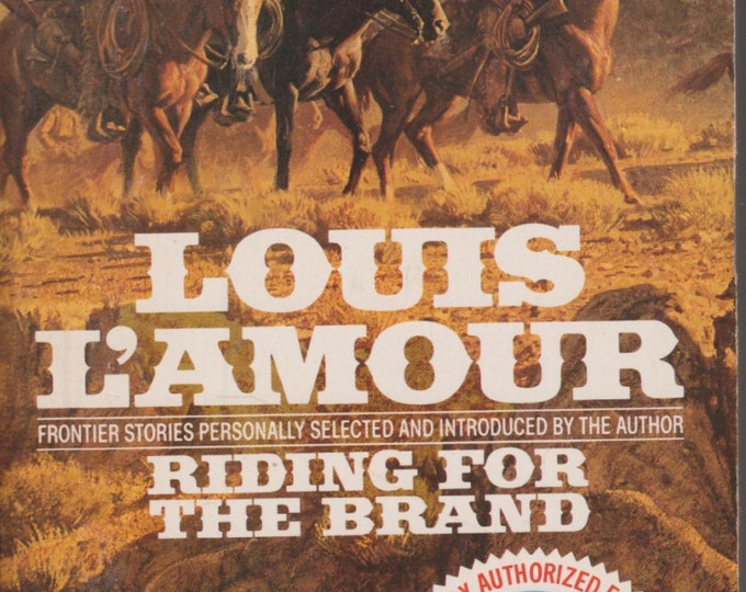 Riding for the Brand  by Louis L'Amour  (Paperback, Western) 1986