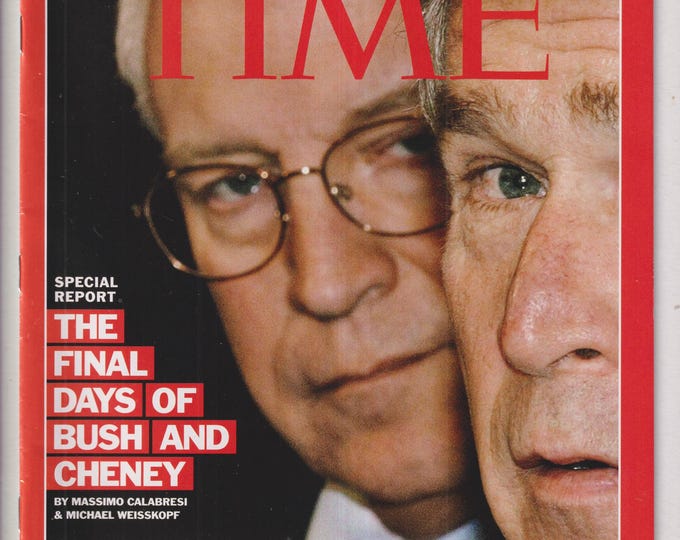 Time August 3, 2009 The Final Days of Bush and Cheney, Legacy of Walter Cronkite, Health Care Reform (Magazine: Current Events, Politics)
