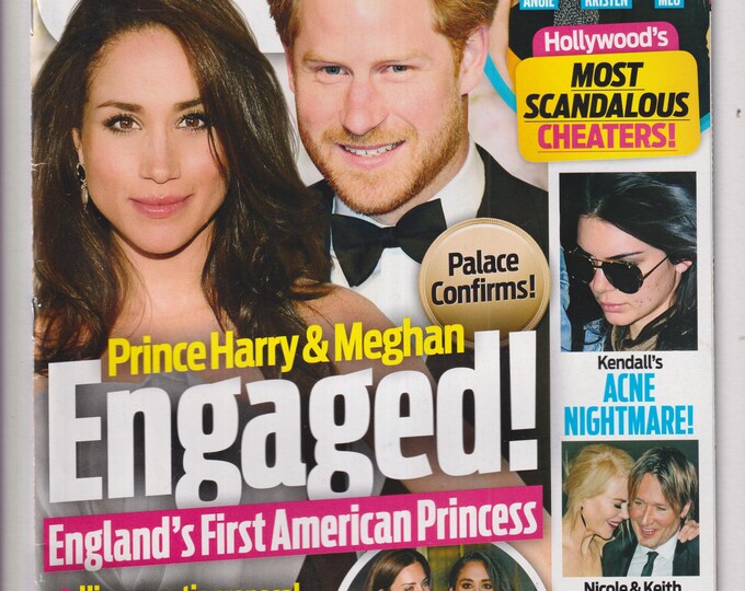 OK! USA February 6, 2017 Prince Harry and Meghan Markle, Cheaters, Kendall Jenner, Nicole Kidman and Keith Urban (Magazine: Celebrity)