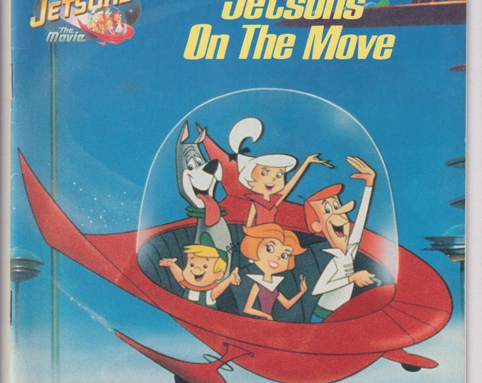 Jetsons On The Move  (Paperback: Children's Picture Book, Ages  4-8, Movie Tie-in) 1990