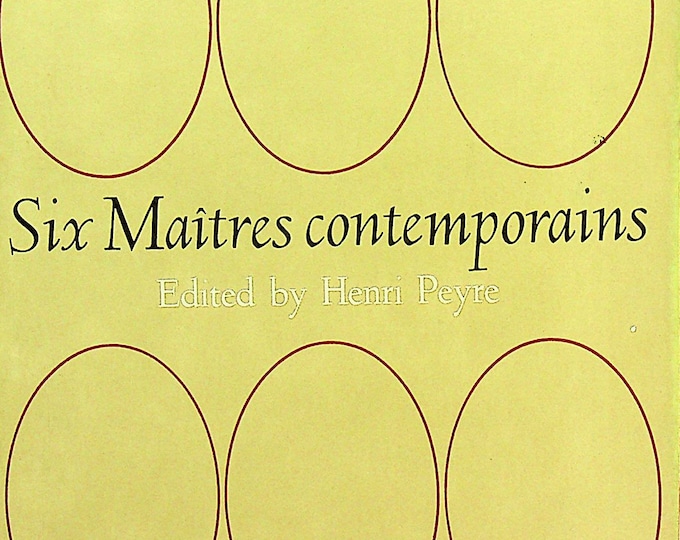 Six Maitres Contemporains (Trade Paperback: French Language, Short Stories)