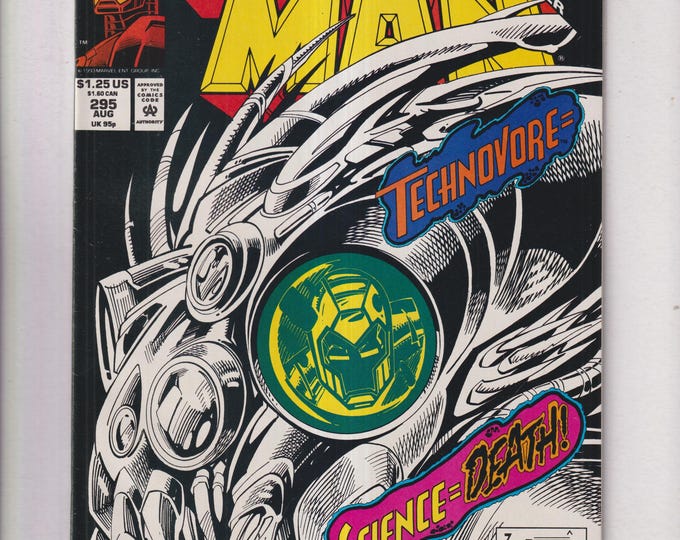 Iron Man #295 August 1993 An Infinity Crusade Crossover (Comic: Marvel, Copper Age, Superheroes, Action)