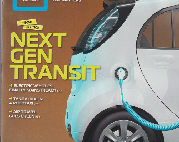 Discover November December 2022 Next Gen Transit, Why Humans Need to Walk, Coffee, (Magazine: Science)