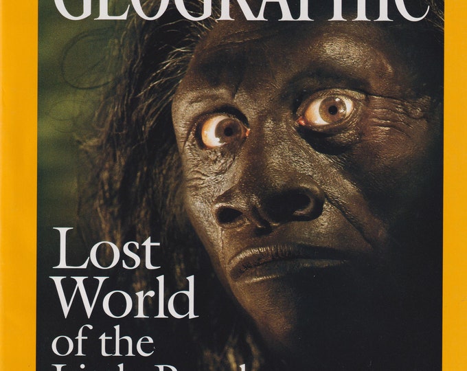 National Geographic April 2005 Lost World of the Little People; Rocket Flight; Sea Gypsies, Birds    (Magazine: General Interest, Nature)