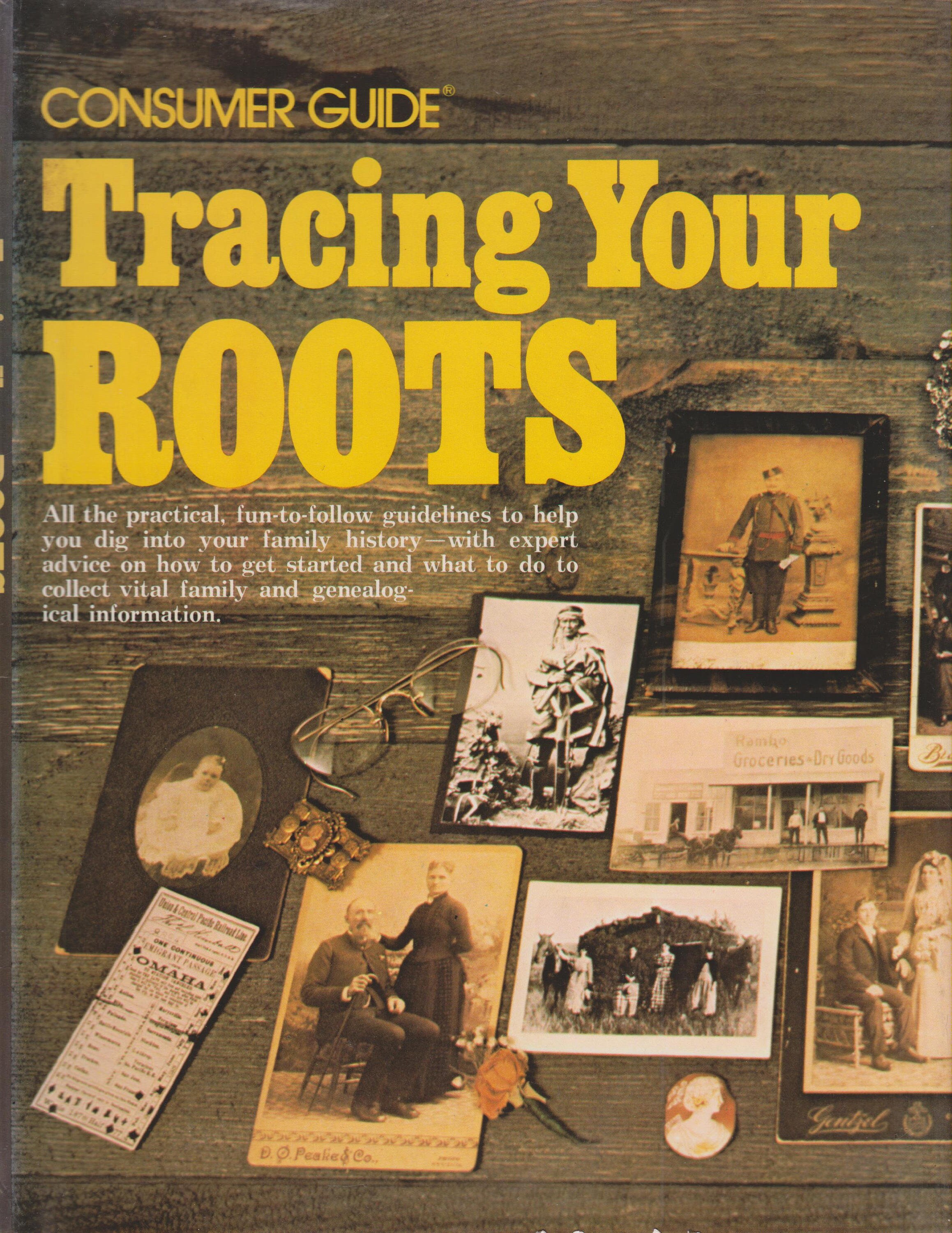 Tracing Your Roots Hardcover Genealogy 1977