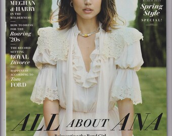 Vanity Fair March 2020 All About Ana De Armas, Meghan and Harry, Tom Ford, Royal Divorce  (Magazine: General Interest)