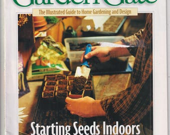 Garden Gate February 1999 Starting Seeds Indoors, Color Combinations, Build a Garden Gate, Sweet Peas, (Magazine: Gardening)