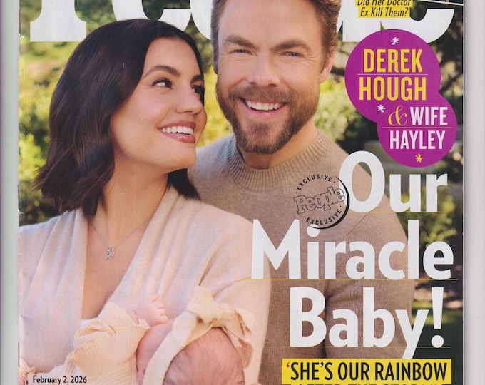 People February 2, 2026 Derek Hough & Wife Hayley, Brooklyn Beckham, True Crime (Magazine: Celebrity, Gossip)