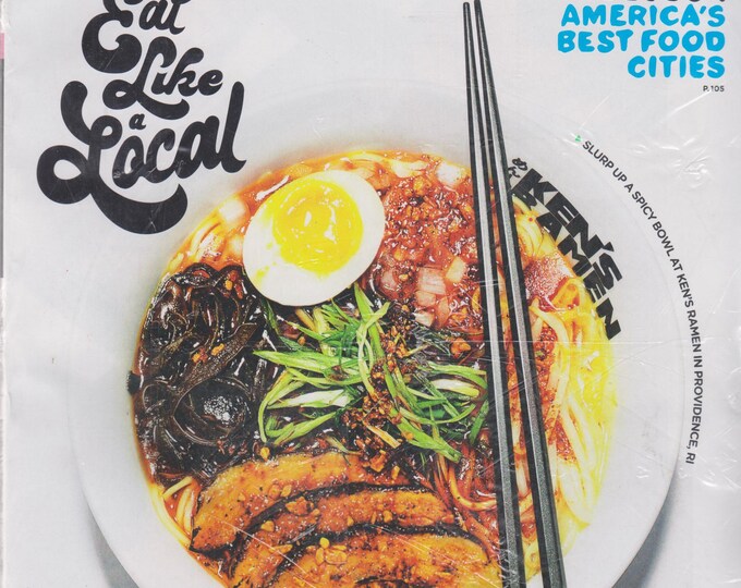 Bon Appetit May 2016 Eat Like a Local How To Devour America's Best Food Cities (Magazine: Cooking, Recipes)