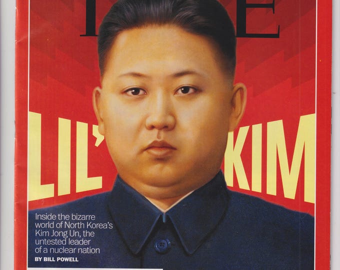 Time February 27, 2012 Kim Jong Un, Nick Santorum, Iran, Steve Jobs (Magazine: News, Politics)