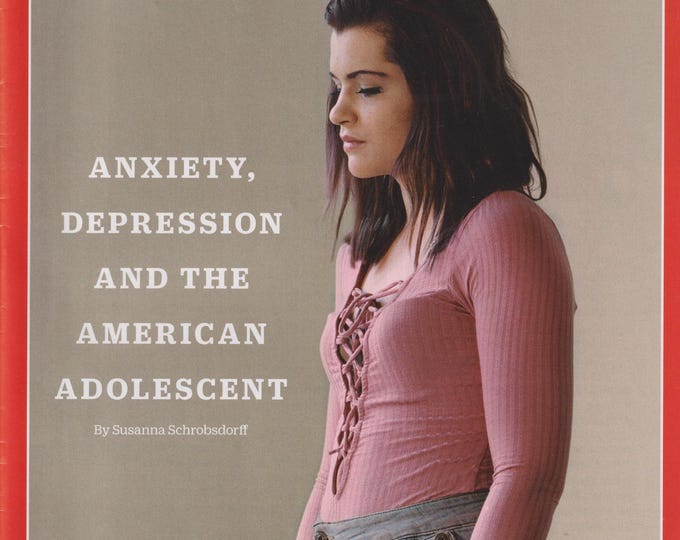 Time November 7, 2016 Anxiety, Depression and the American Adolescent (Magazine: News, Politics,  Current Events)