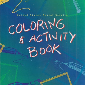 US Postal Service  Coloring & Activity Book (Softcover: Children&#39;s, Educational) 1997