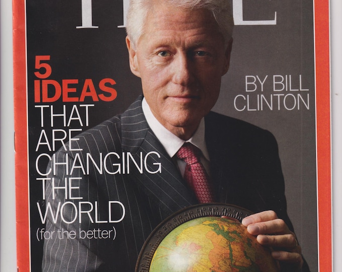 Time October 1, 2012 Bill Clinton, Mitt Romney, The Mobs,   (Magazine: Current Events, Politics)