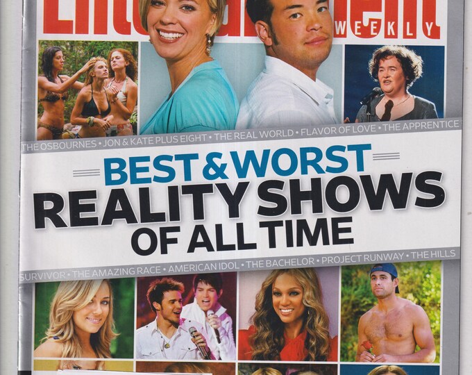 Entertainment Weekly June 12, 2009 Best & Worst Reality Shows of All Time (Magazine: Movie, TV, Music, Celebrities)