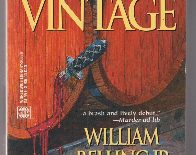 Deadly Vintage by William Relling Jr.(A Jack Donne Mystery)   (Paperback: Mystery) 1999