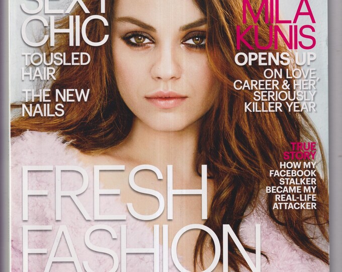 Marie Claire July 2014 Mila Kunis Opens Up, Sexy Chic, Fresh Fashion  (Magazine: Women, Fashion, Lifestyle)
