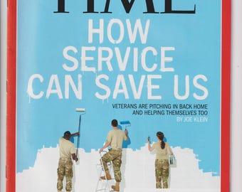 Time July 1, 2013 How Service Can Save Us, Iran, Buddhist Terror, Bossy Cars  (Magazine: Politics, Current Events)
