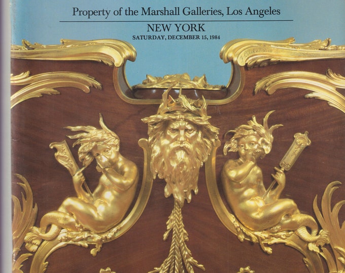 Sotheby's Important 19th Century Furniture Decorations and Works of Art New York Dec 15,1984  (Trade Paperback: Antiques, Antique Furniture)