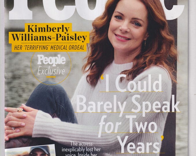 People December 30, 2024 Kimberly Williams-Paisley,  Sean Combs (P Diddy), Selena Gomez  (Magazine: Celebrity, Gossip)