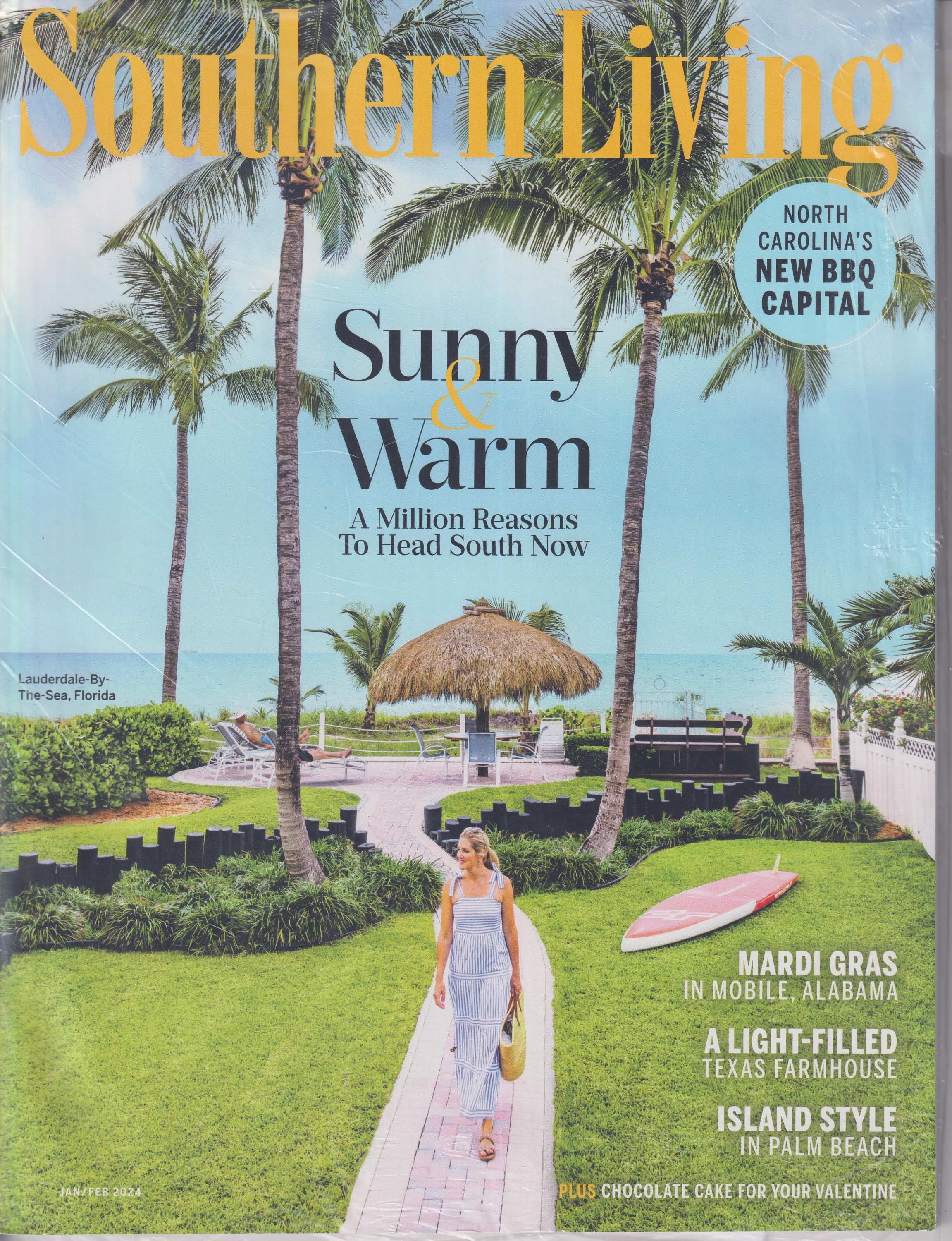 Southern Living January February 2024 Sunny and Warm A Million Reasons to Head South Now