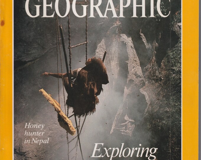 National Geographic  November 1988 Exploring the Earth; Himalaya, Honey Hunters; Brahmaputra (Magazine: Nature, Geography)