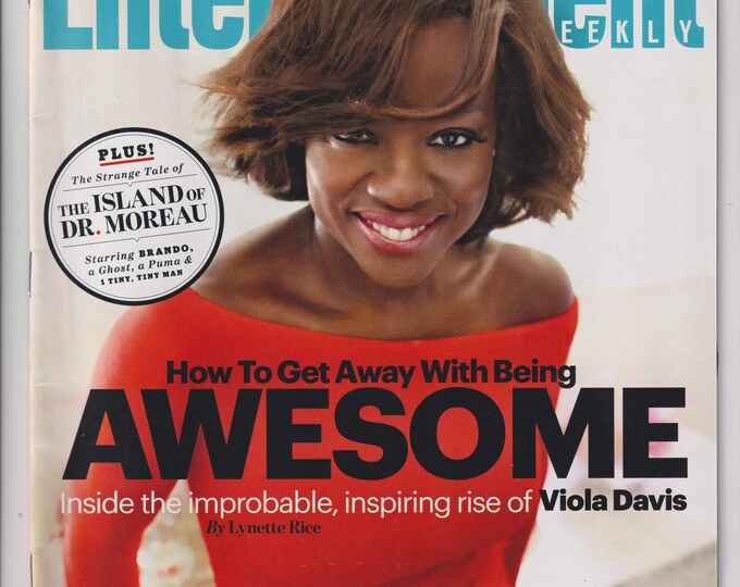 Entertainment Weekly February 27, 2015 Viola Davis, Island of Dr. Moreau, Fall TV, Fifty Shades (Magazine: Movies, Music, Celebrities)