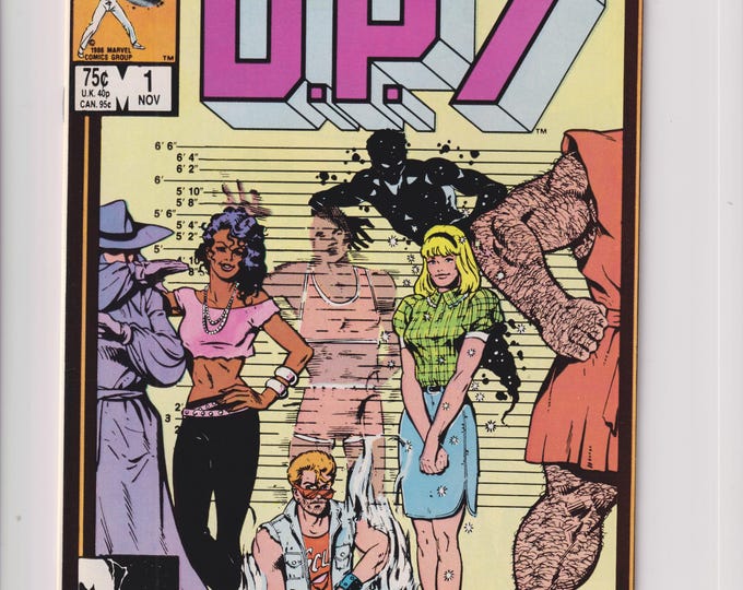 New Universe D. P. 7 #1 Marvel November 1986 (Comic: Science Fiction, Superheroes)