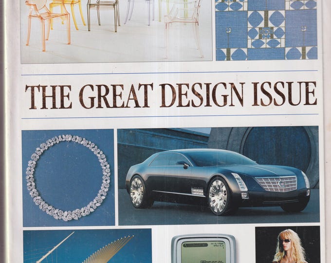 Architectural Digest May 2003 The Great Design Issue  (Magazine: Interior Design)