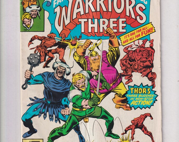 Marvel Spotlight #30  Warriors Three October 1976 (Thor's 3 Buddies)  (Comic: Fantasy, Action)