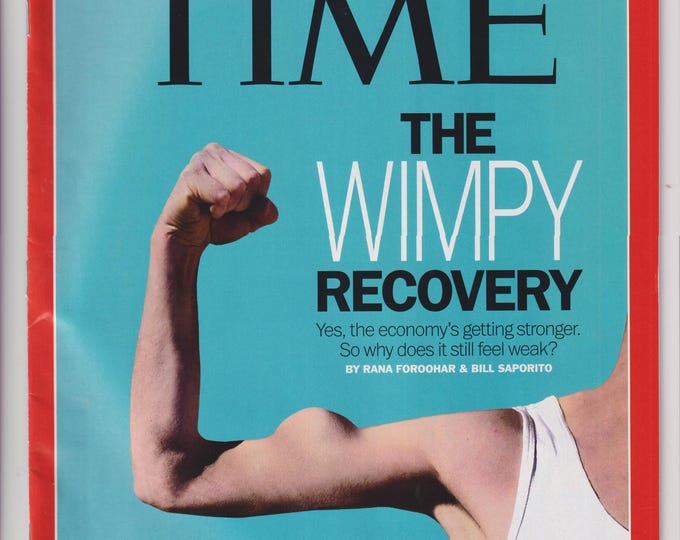 Time April 2, 2012 The Economy's Wimpy Recovery, America's Prisons, Hunger Games (Magazine: News, Politics)