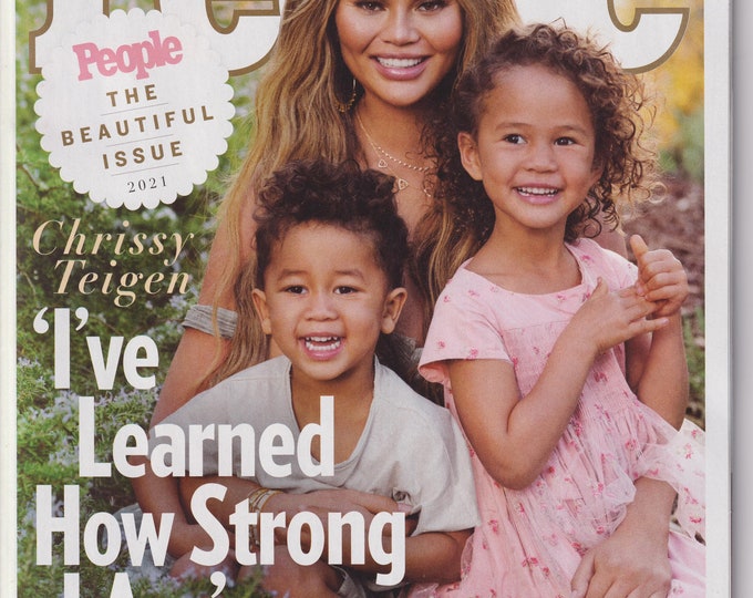 People April  12, 2021 Chrissy Teigen - The Beautiful Issue (Magazine: Celebrity, General Interest)