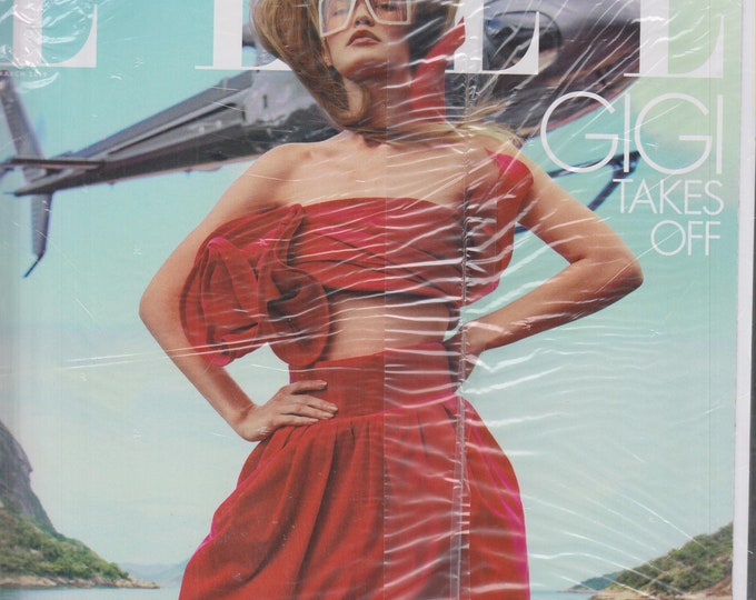 Elle March 2019 Gigi Hadid Takes Off  (Magazine: Fashion)