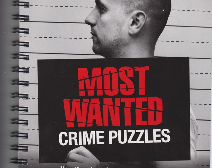 Brain Games Most Wanted Crime Puzzles (Spiral Bound: Activity Book, Puzzles, Pencil Puzzles) 2021