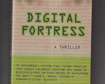 Digital Fortress by Dan Brown (Trade Paperback: Thriller, Espionage) 1998