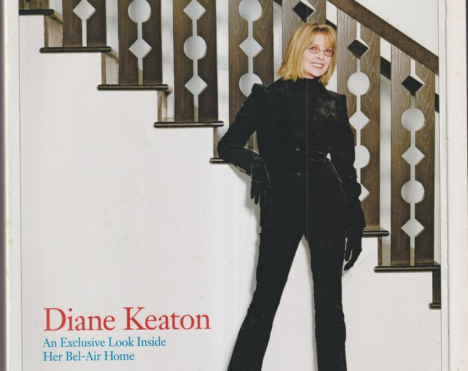 Architectural Digest April 2005 Diane Keaton Inside Her Bel-Air Home (Magazine: Home Decor, Interior Design)