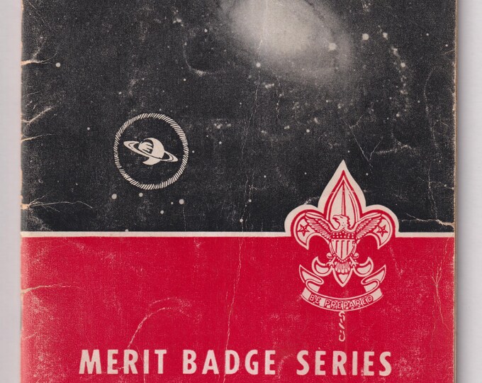 Vintage Boy Scouts Manual Astronomy Merit Badge Series 1960 (Boy Scouts of America Merit Badge Pamphlets No. 3303)