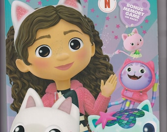 Gabby's Dollhouse Gigantic Coloring and Activity Book (Softcover: Children Ages 3-7) 2025