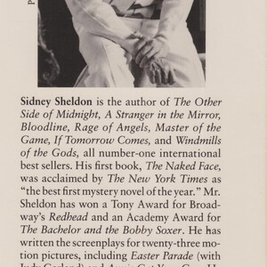 Las arenas del tiempo, de Sidney Sheldon (Tapa dura: Thriller, Espionaje) 1988FE imagen 3