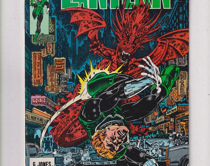Green Lantern #2 DC Comics July 1990 Street Demons (Comic: Superhero, Action )