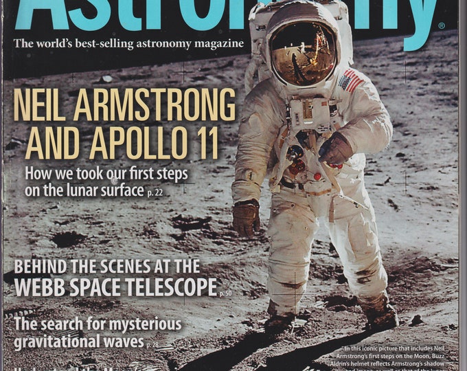 Astronomy August 2014 Neil Armstrong and Apollo 11, 45th Moon Landing Anniversary Exclusive (Magazine: Astronomy, Cosmology)