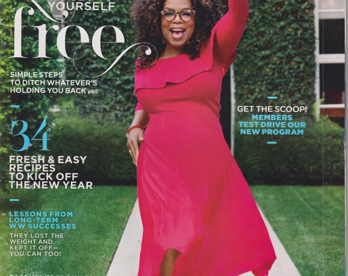 Weightwatchers January February 2018 Set  Yourself Free (Magazine: Health, Fitness)