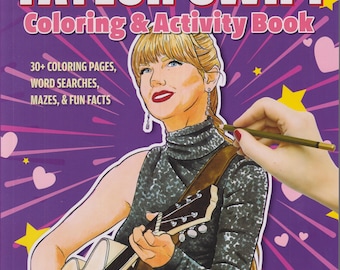 Super Fan-Tastic Taylor Swift Coloring & Activity Book (Coloring Book) 2023