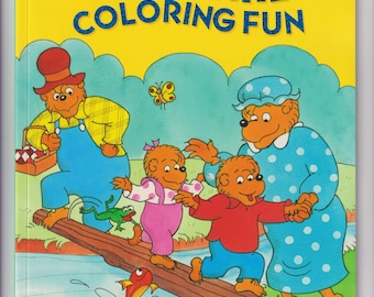 The Berenstain Bears Springtime Coloring Fun  (Coloring Book: Children Ages 4-8) 2025