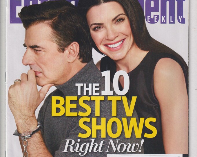 Entertainment Weekly March 12, 2010 Julianna Margulies, Chris North The 10 Best TV Shows Right Now! (Magazine: Music, Film, TV, Celebrities)