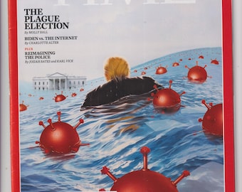 Time August 17/24, 2020 Donald Trump, The Plague Election, Biden vs. The Internet, Reimagining the Police (Magazine: Current Events, News)